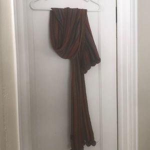 Multicolored Knitted Scarf